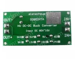 DC-DC high-voltage buck module Output 6V Input DC 10~80V With terminals