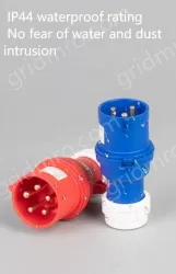 5 pole 32A connector