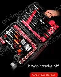 Flagship 72-tooth bent handle auto repair 44-piece set