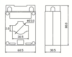 Current transformer YDBH0.66-30I-A-250/5A closed transformer