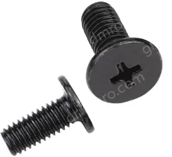 Carbon steel thin head screws M1.2*6*2