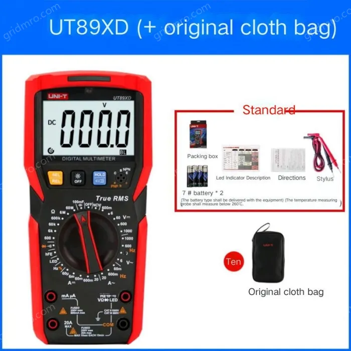 UT89XD gift package + original cloth bag