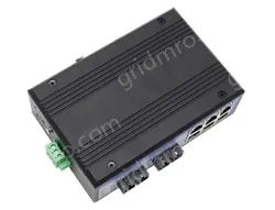 UOTEK DIN-Rail Unmanaged Industrial Ethernet Switch