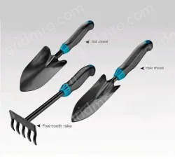 (Soil shovel + hole shovel + five-tooth harrow)