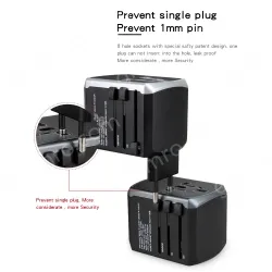 4USB travel adapter KRUSB-WLG3305B