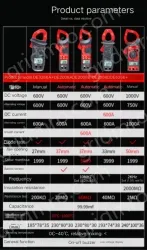 DE66A Measure AC Current No NCV