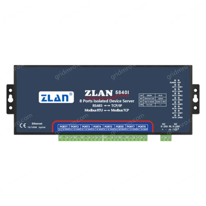 Isolated 8 Ports Serial Device Server