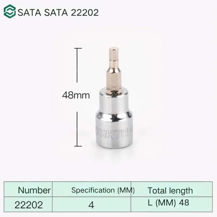 CALC 4mm with a total length of 48mm-22202