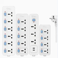 European standard independent switch 5-plug