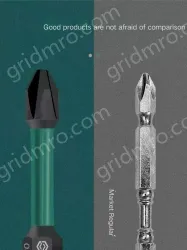 2Pcs single head cross #2/slotted 6mm total length 50mm-05429