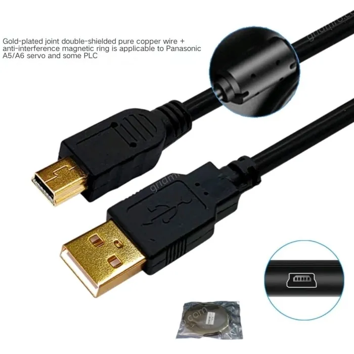 3M Gold Plated Head USB-A5/A6 Anti-Static Bag Packaging