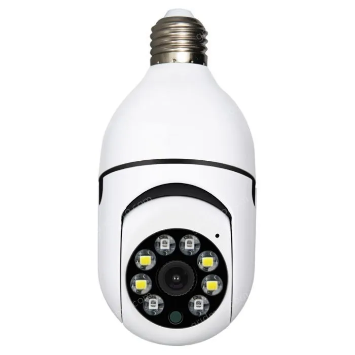 1080P-E27 lamp holder wireless WiFi full color light camera