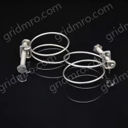Double steel wire hose clamp 201 material 17-20*2 [wire diameter]
