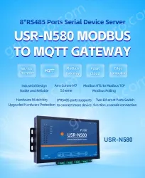 RS485 Eight ports serial server
