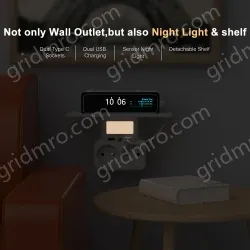 Germany plug Outlet Shelf