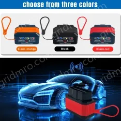 KW905 bluetooth 4.0(5.0) obdii scanner Automotive Fault Diagnosis Instrument Engine Fault Reading Fault Code Query Playback Function Testing Tools