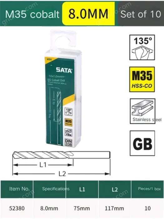 Specification: 8.0mm, 10 pcs