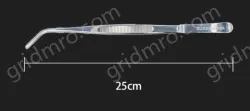 Stainless steel tweezers Curved round head (304 models) 25cm