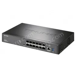 12 SFP+ ports Full 10 Gigabit Layer 3 network management switches