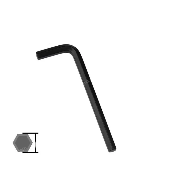 Blackened 5mm 20pcs flat head