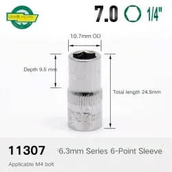 Xiaofei-7.0mm-6.3mm series 1/4-11307